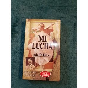 Mi Lucha Adolfo Hitler Libro Tapa Blanda Spanish New Autobiography SKLA Clasicos